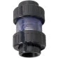 Sorodist обратный клапан ПВХ пружинный прозрачный 50 мм Фото №1