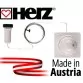 Термостатическая головка для радиаторов HERZ с дистанционным управлением 28 x 1.5 длина трубки 2 м Фото №1