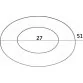Уплотнительное кольцо 6-ти позиционного крана Hayward (top), резьба 1,5