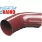 Коліно труби 125/90 Raiko Premium 60 Фото №1